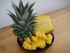 Harvest of the first pineapple!? 