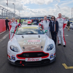 First attempt at 24-hour race of Silverstone by Aston Martin CEO, Andy Palmer