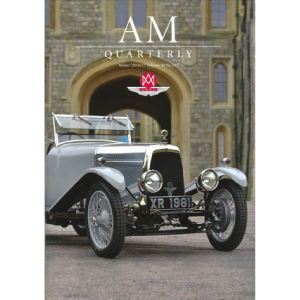 Immun' Âge advertisement appearsin a quarterly magazine for Aston Martin Owners.